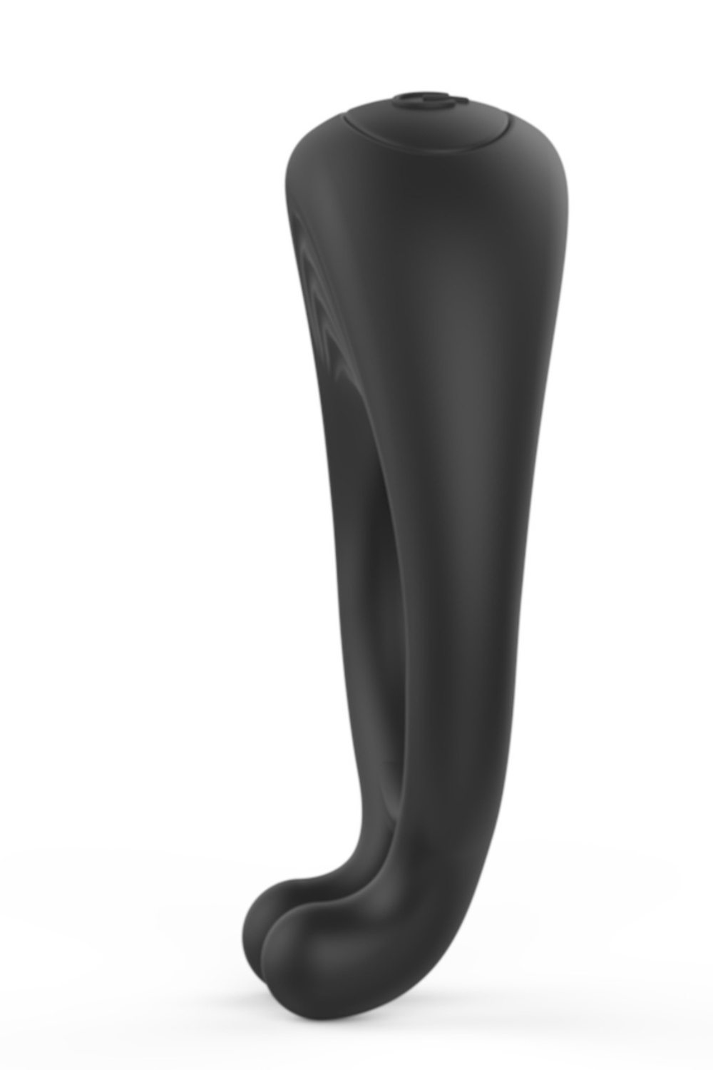 OCTAVE, Cockring Noir dans un silicone médical doux avec 1 mode de vibration – Image 4