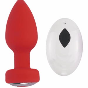 Plug Anal Vibrant Télécommandé SHAKY Rouge