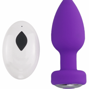 Plug Anal Vibrant Télécommandé SHAKY Violet