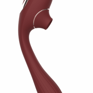 Stimulateur Clitoridien Vibromasseur Point G 2-en-1 DINA Bordeaux