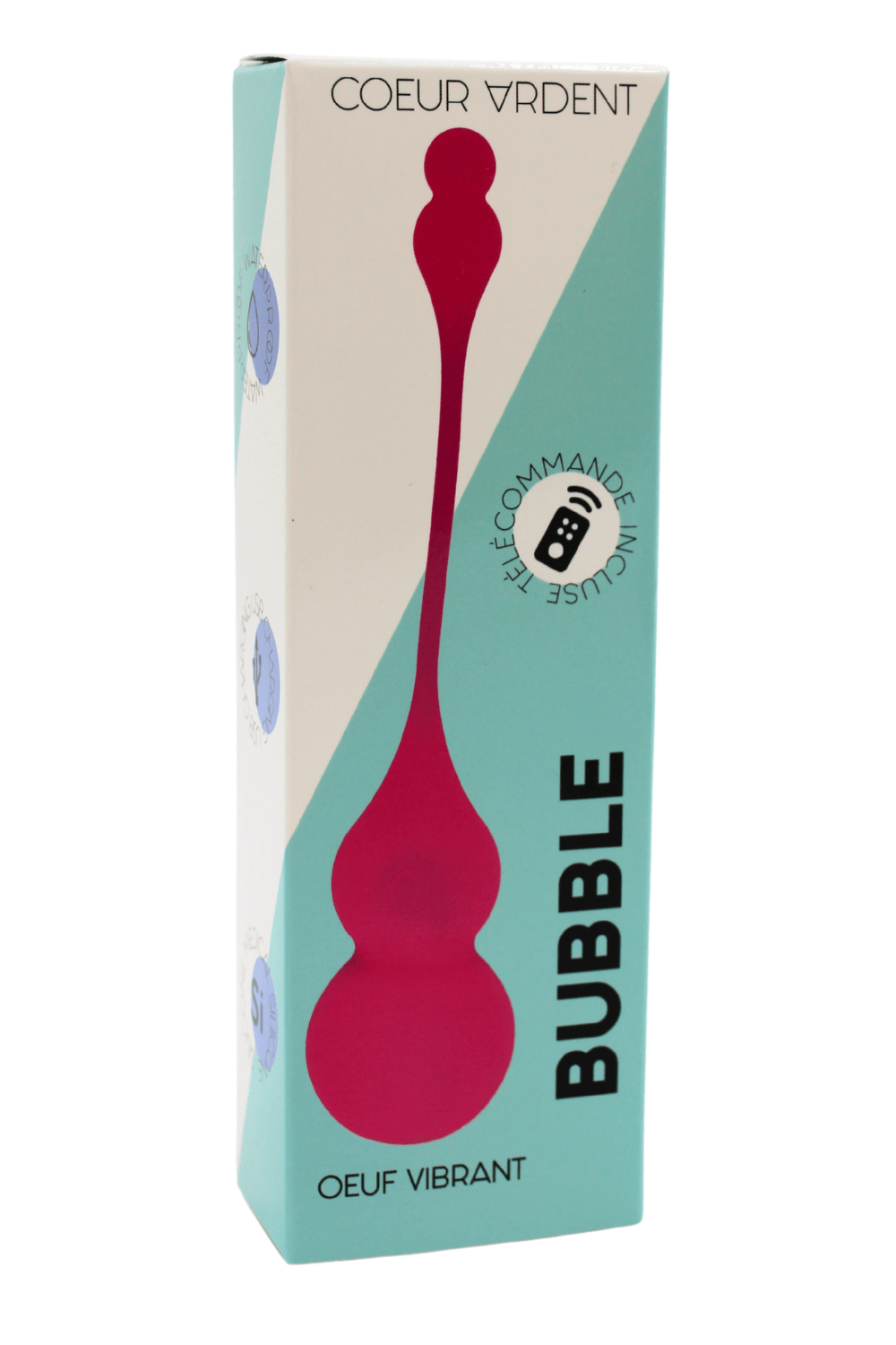 Œuf Vibrant Télécommandé BUBBLE – Image 3