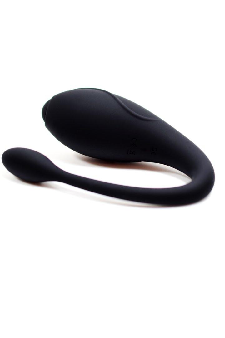 TANDEM Noir, stimulateur pour couple USB avec télécommande en silicone médical – Image 5