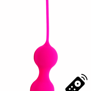MINA Rose, Boules de Geisha en silicone médical USB avec télécommande