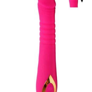 TWIST Rose, Vibromasseur va-et-vient USB en silicone médical, doté de 18 modes de stimulation