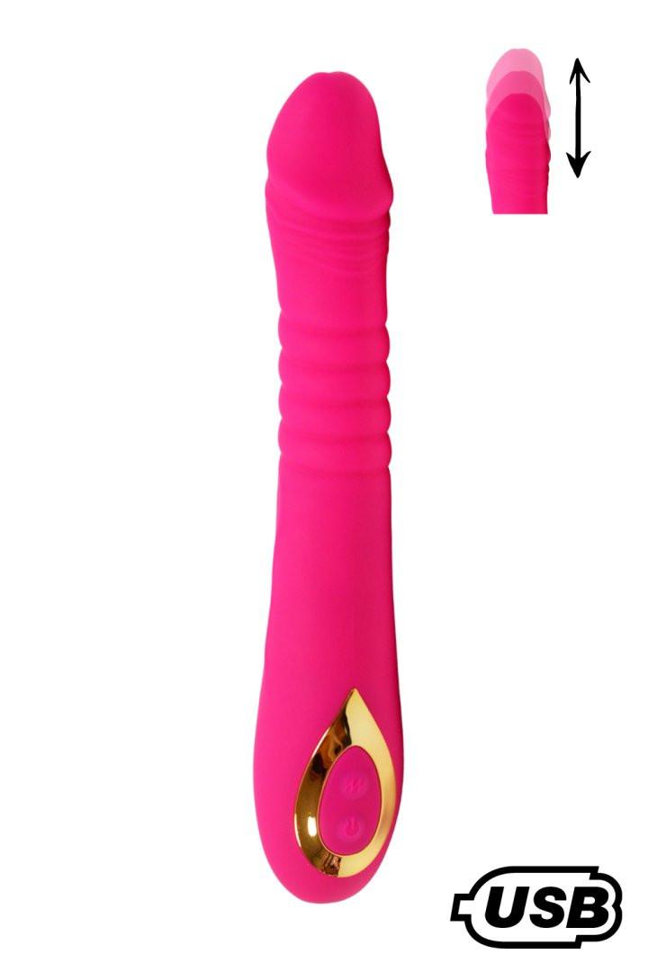 TWIST Rose, Vibromasseur va-et-vient USB en silicone médical, doté de 18 modes de stimulation – Image 2