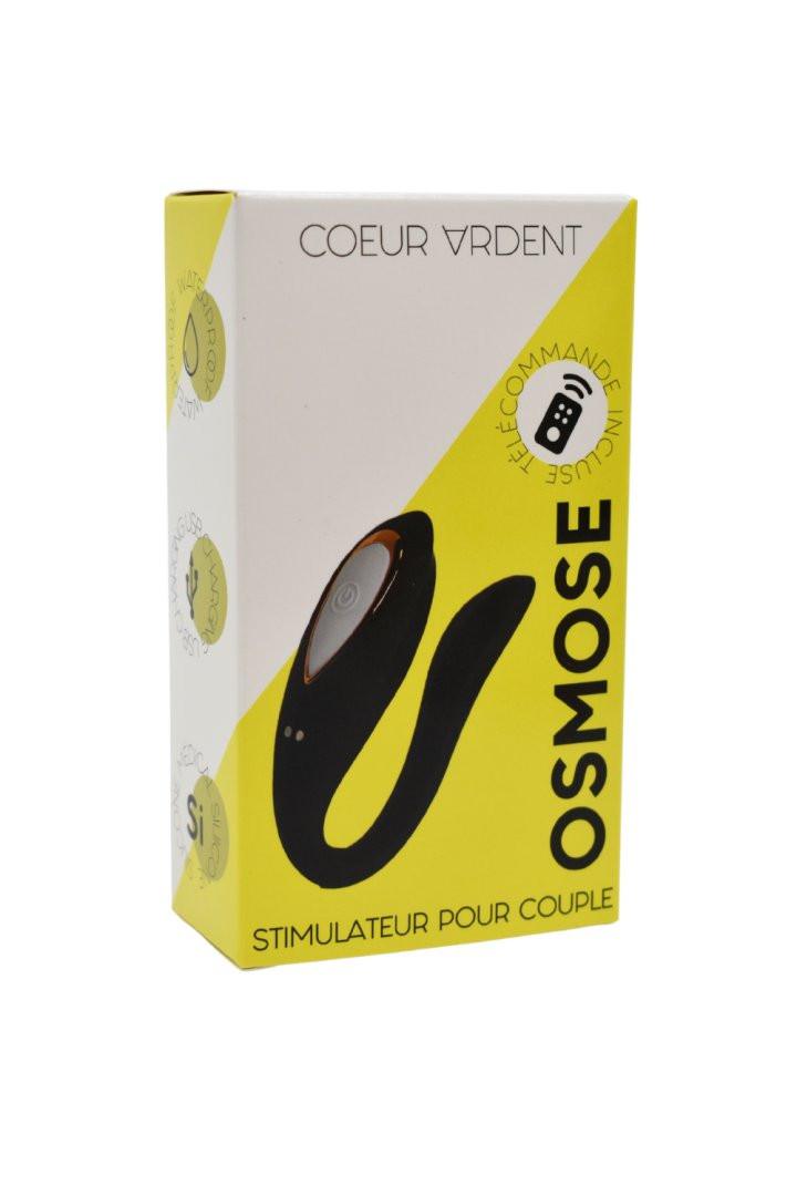 OSMOSE, stimulateur pour couple USB, à double tête, avec télécommande, en silicone médical – Image 3