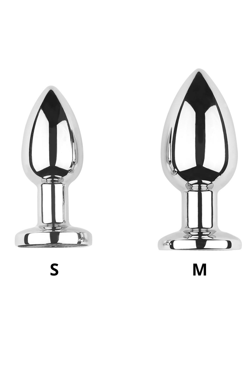 Plug vibrant acier inoxydable anal taille S avec télécommande, USB BOOTY – Image 10