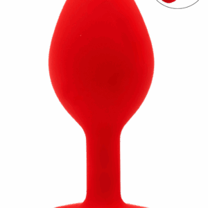 Plug rouge bijou cristal Small CHERRY