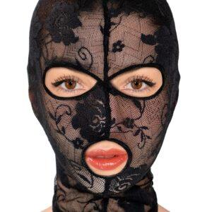 Cagoule fétichiste en dentelle Fetish Tentation