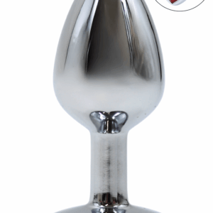 Plug bijou coeur en aluminium bijou rouge Small LOVELY
