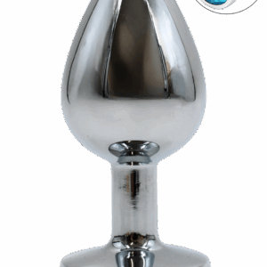 Plug bijou en aluminium bijou bleu Large HELIRA