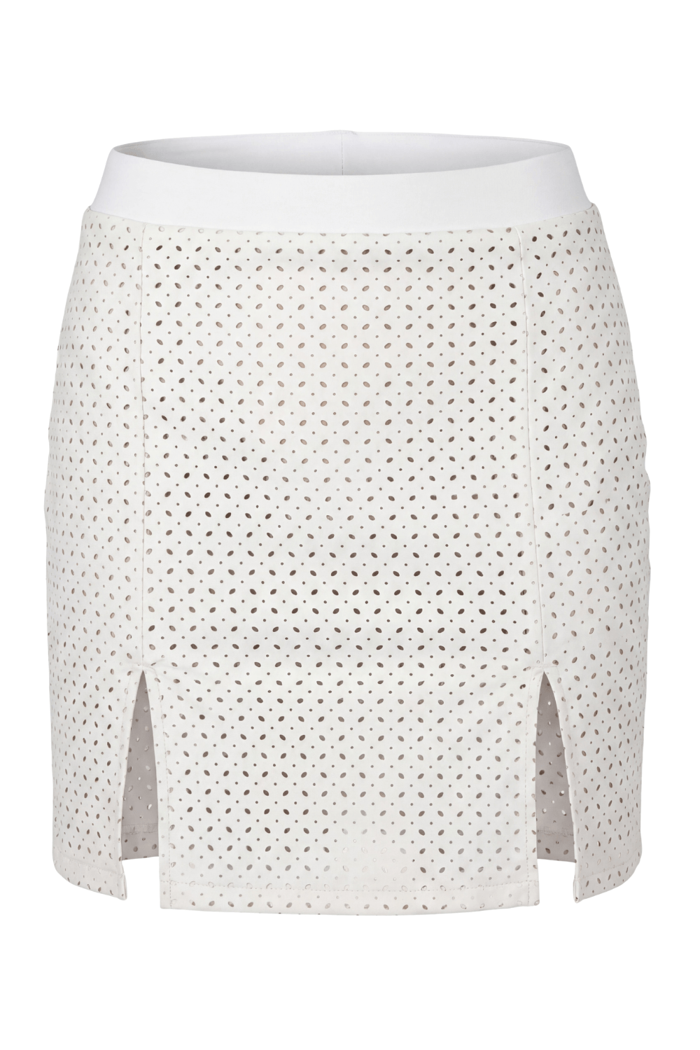 Jupe courte blanche Cassandra – Image 5