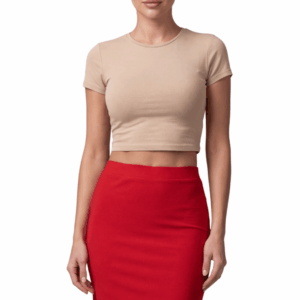 Jupe longue rouge Maria