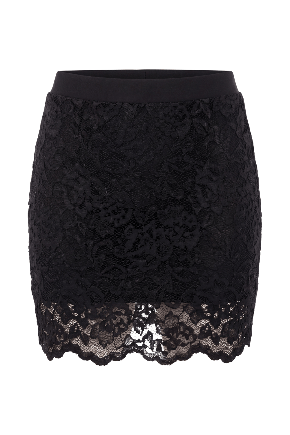 Jupe courte noire Camélia – Image 5