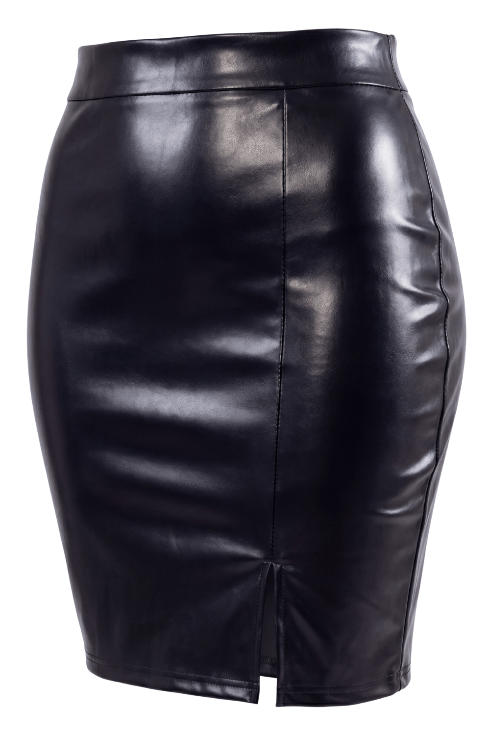 Jupe sexy longue noire wetlook Inaya – Image 5
