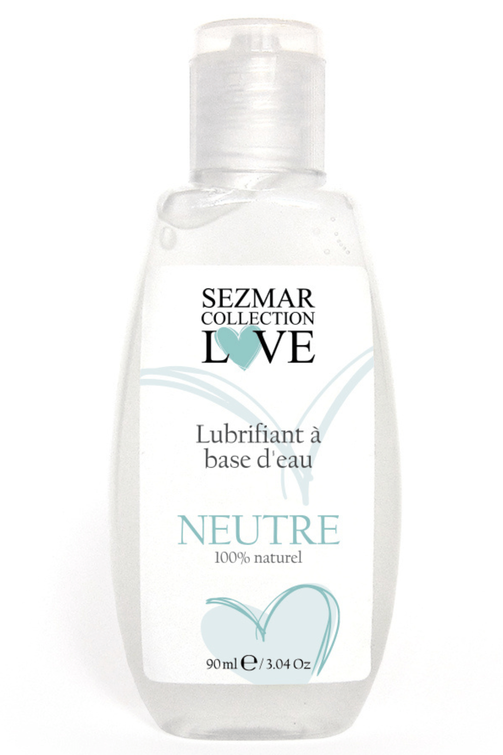 Lubrifiant à base d'eau 100% naturel Neutre 90 ml