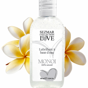 Lubrifiant à base d'eau 100% naturel Monoï 90 ml