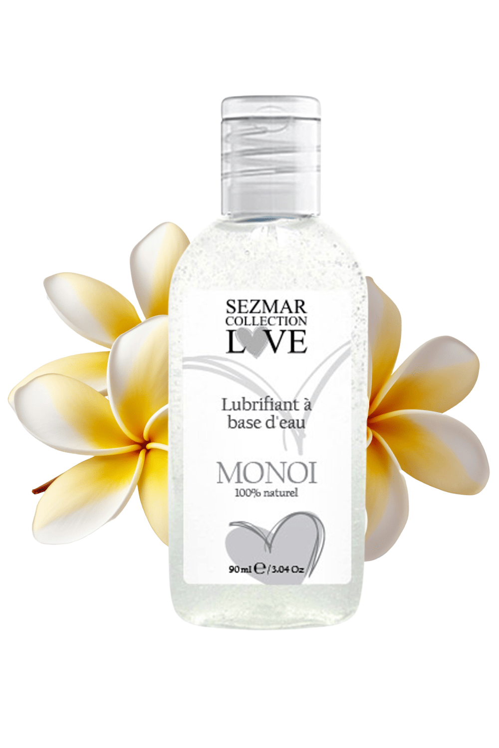 Lubrifiant à base d'eau 100% naturel Monoï 90 ml – Image 2