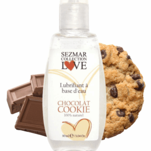 Lubrifiant à base d'eau 100% naturel Chocolat Cookie 90 ml