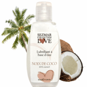 Lubrifiant à base d'eau 100% naturel Noix de Coco 90 ml