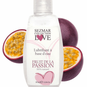 Lubrifiant à base d'eau 100% naturel Fruit de la passion 90ml