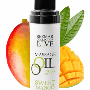 Huile de massage comestible mangue 100ml 100% naturelle