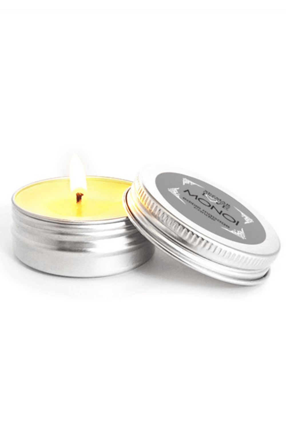 Mini Bougie de massage Monoï 30ml 100% naturelle – Image 6
