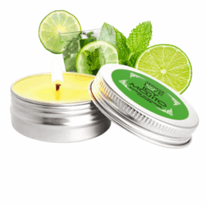 Mini Bougie de massage mojito 30ml 100% naturelle