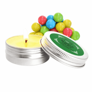 Mini Bougie de massage Bubble Gum 30ml 100% naturelle