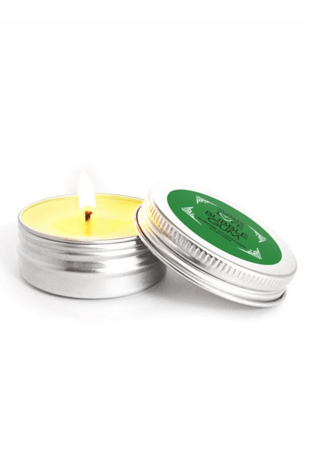 Mini Bougie de massage Bubble Gum 30ml 100% naturelle – Image 6