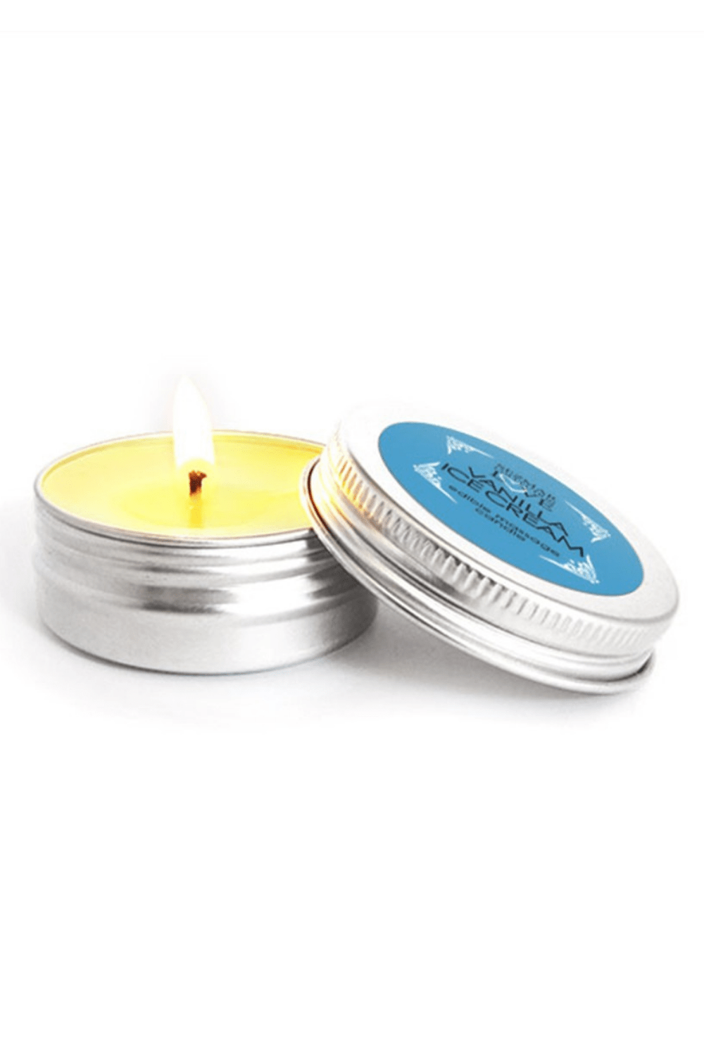 Mini Bougie de massage glace vanille 30ml 100% naturelle – Image 6