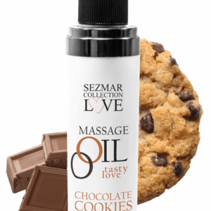 Huile de massage comestible cookie chocolat 100ml 100% naturelle