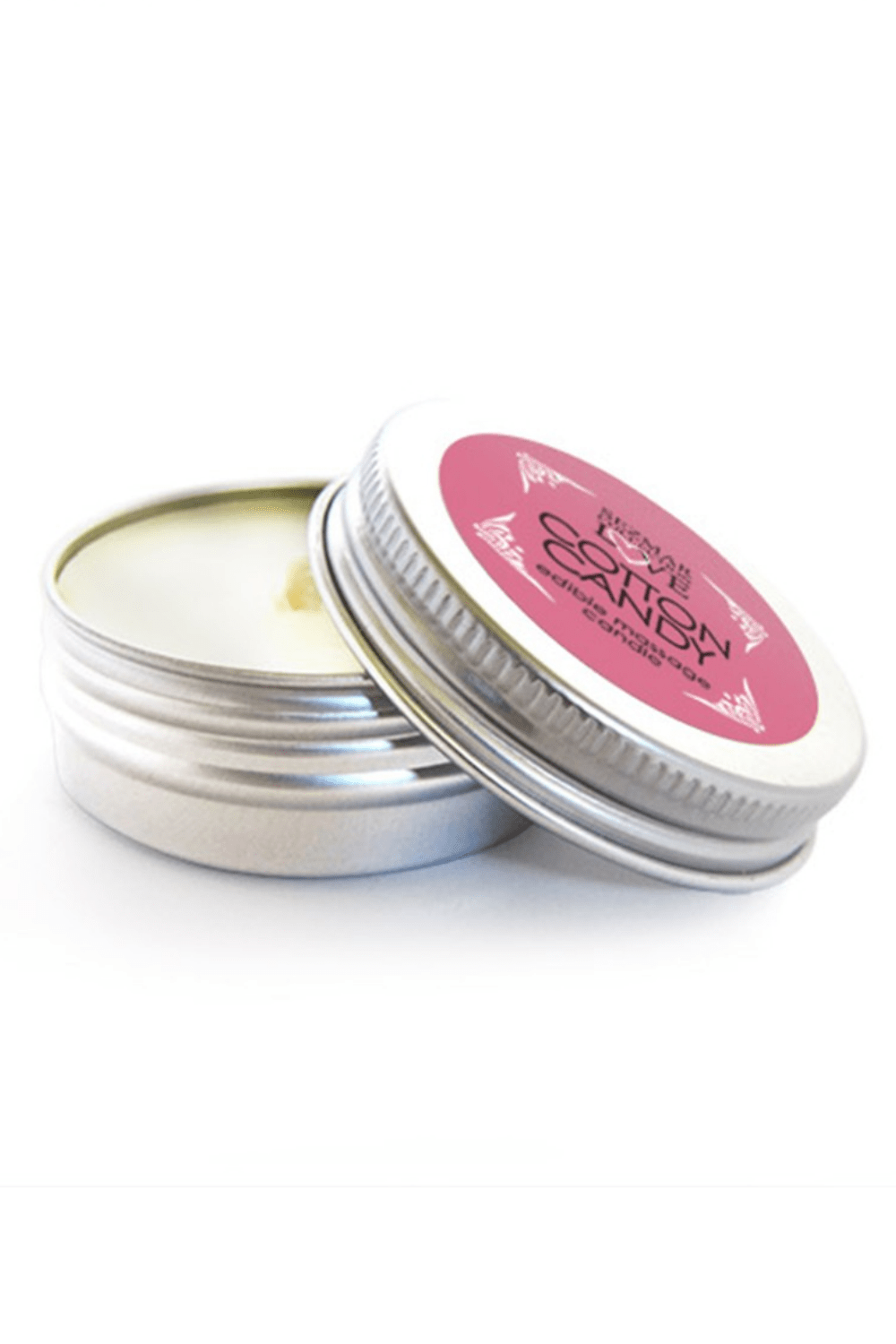 Mini Bougie de massage barbe à papa 30 ml 100% naturelle – Image 4