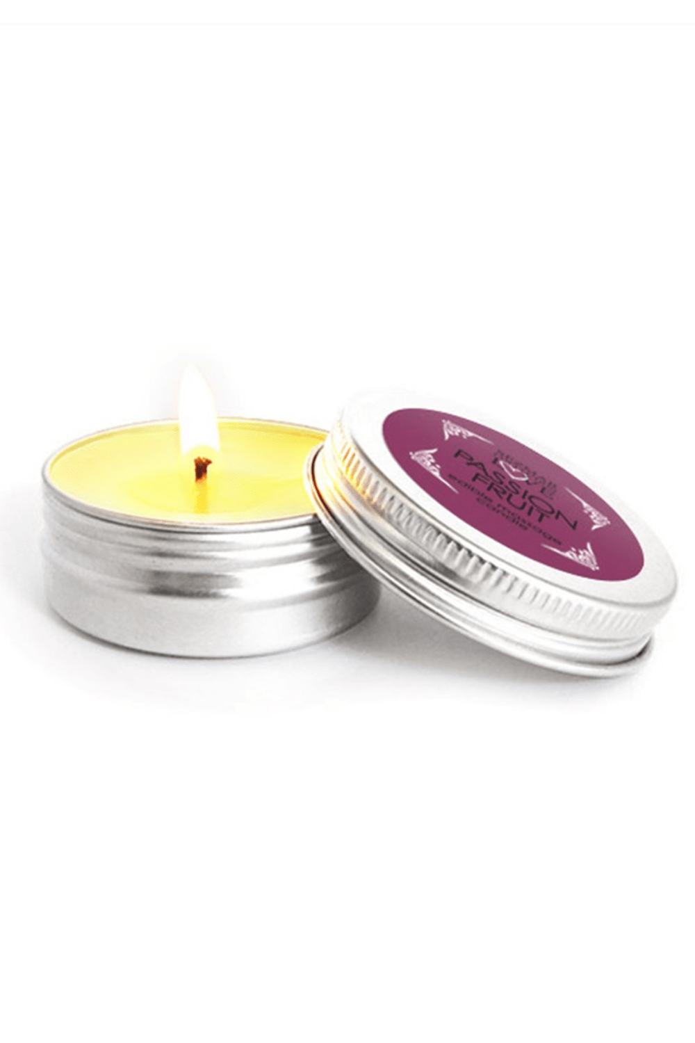 Mini Bougie de massage fruit de la passion 30ml 100% naturelle – Image 6