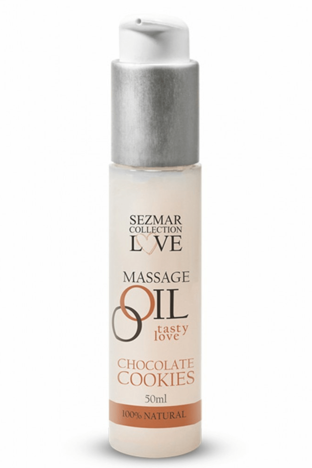 Huile de massage comestible cookie chocolat 50ml – Image 2