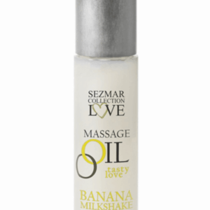 Huile de massage comestible milkshake banane 50ml