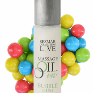 Huile de massage comestible bubble gum 50ml