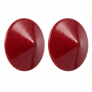 Nipple Métal rouge Cache tétons cône