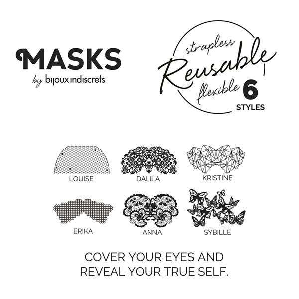 Masque Louise - Noir – Image 10