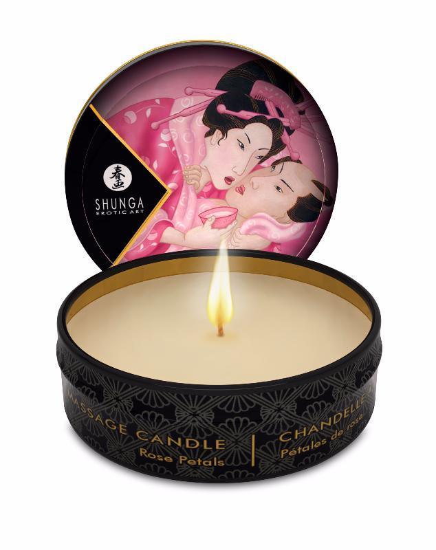 Mini bougie de massage – Aphrodisia Rose