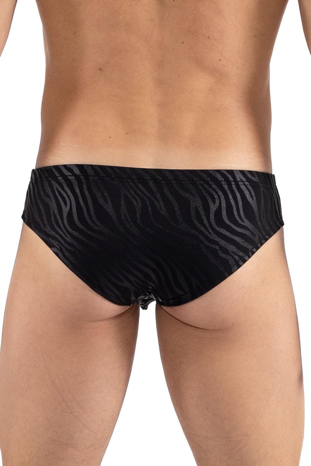 minipant noir gold Zebra – Image 3