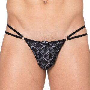 Mini string imprimé noir New Look