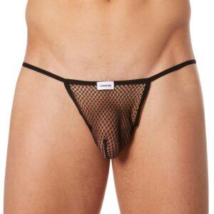 String ficelle noir filet