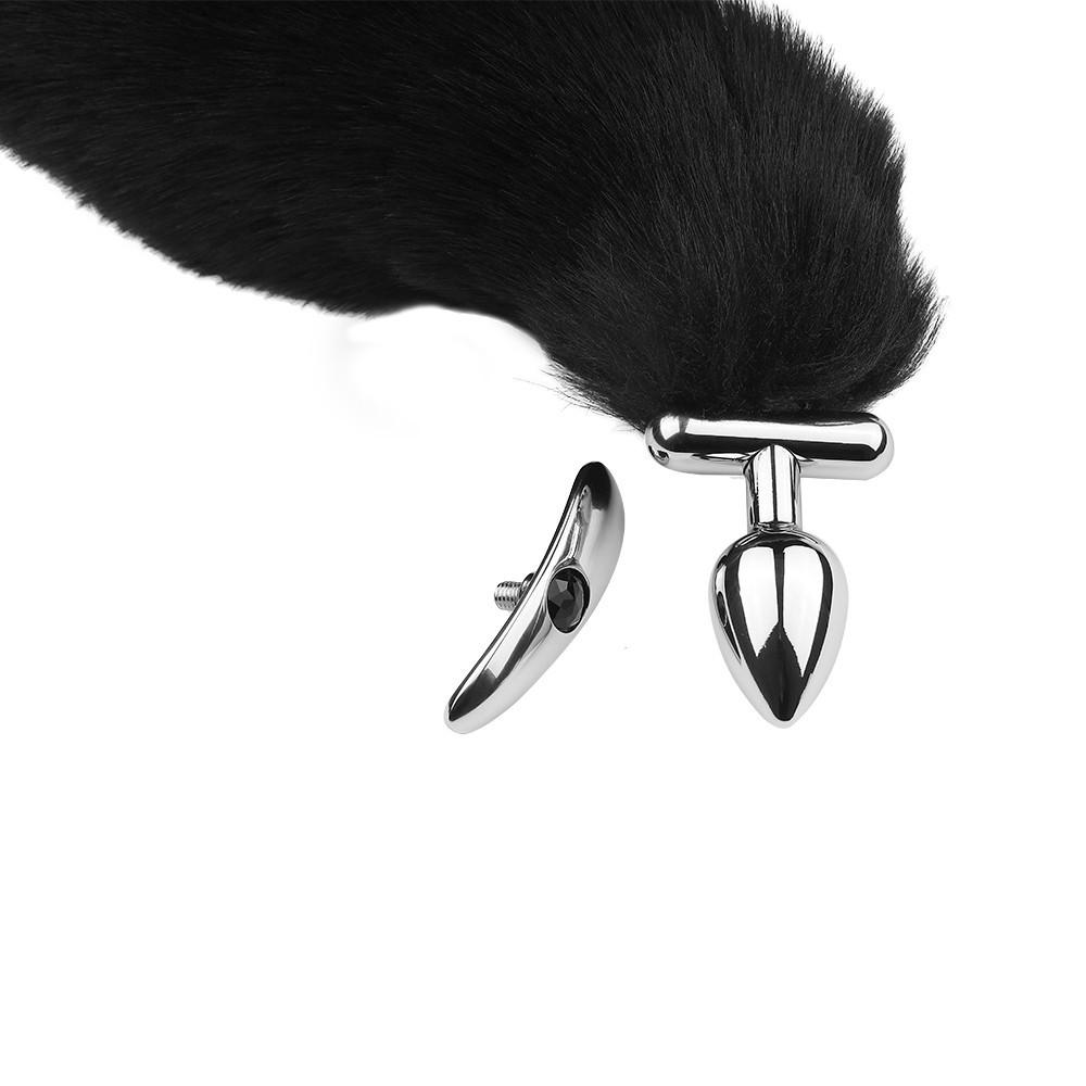 Plug interchangeable aluminium avec queue noire articulée – Image 4