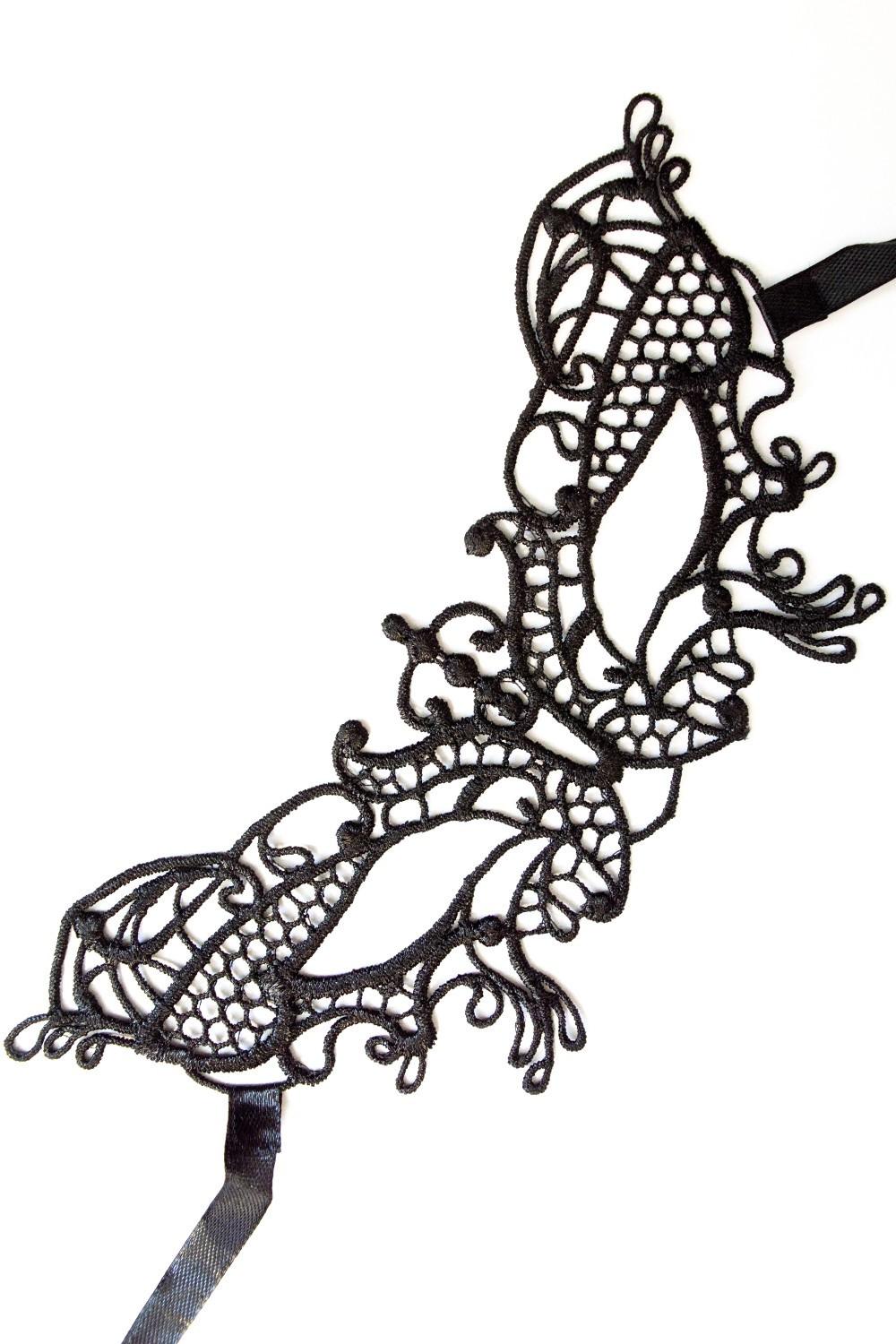 Masque souple dentelle noire – Image 3