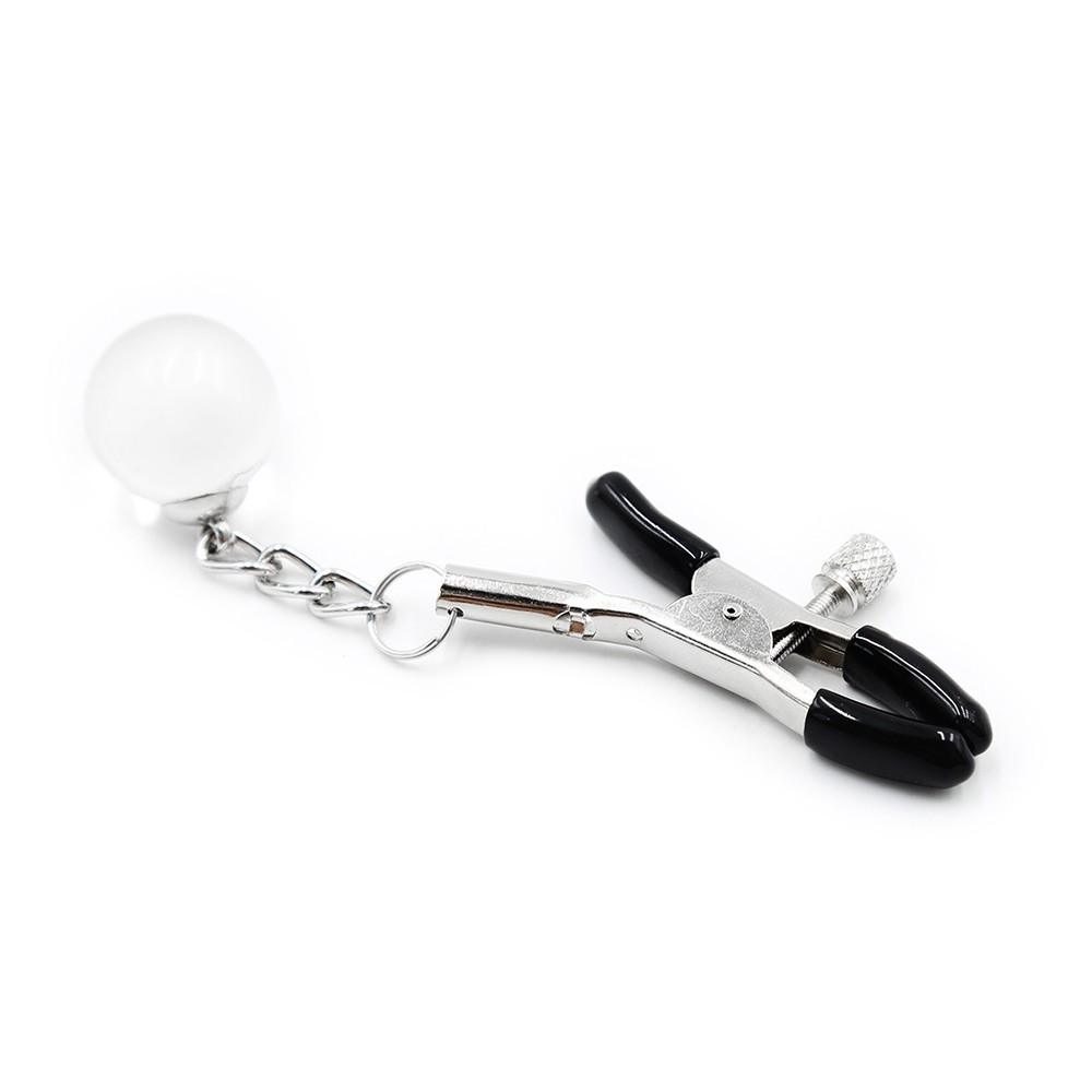 Pinces à seins réglables avec bijoux – Image 5