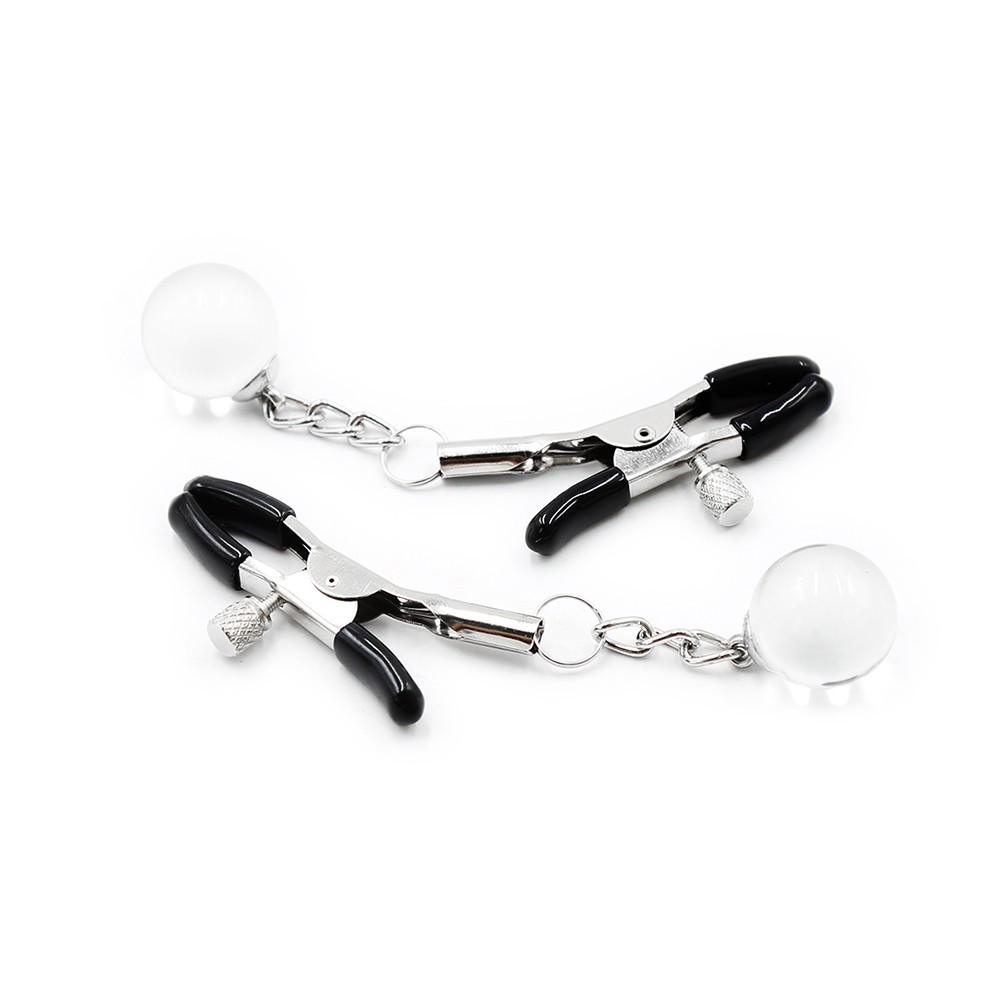 Pinces à seins réglables avec bijoux – Image 6