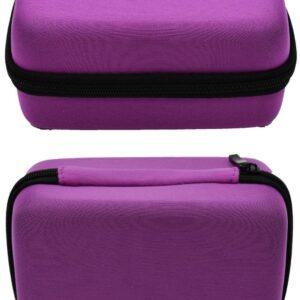 Boite de rangement coquée couleur violette