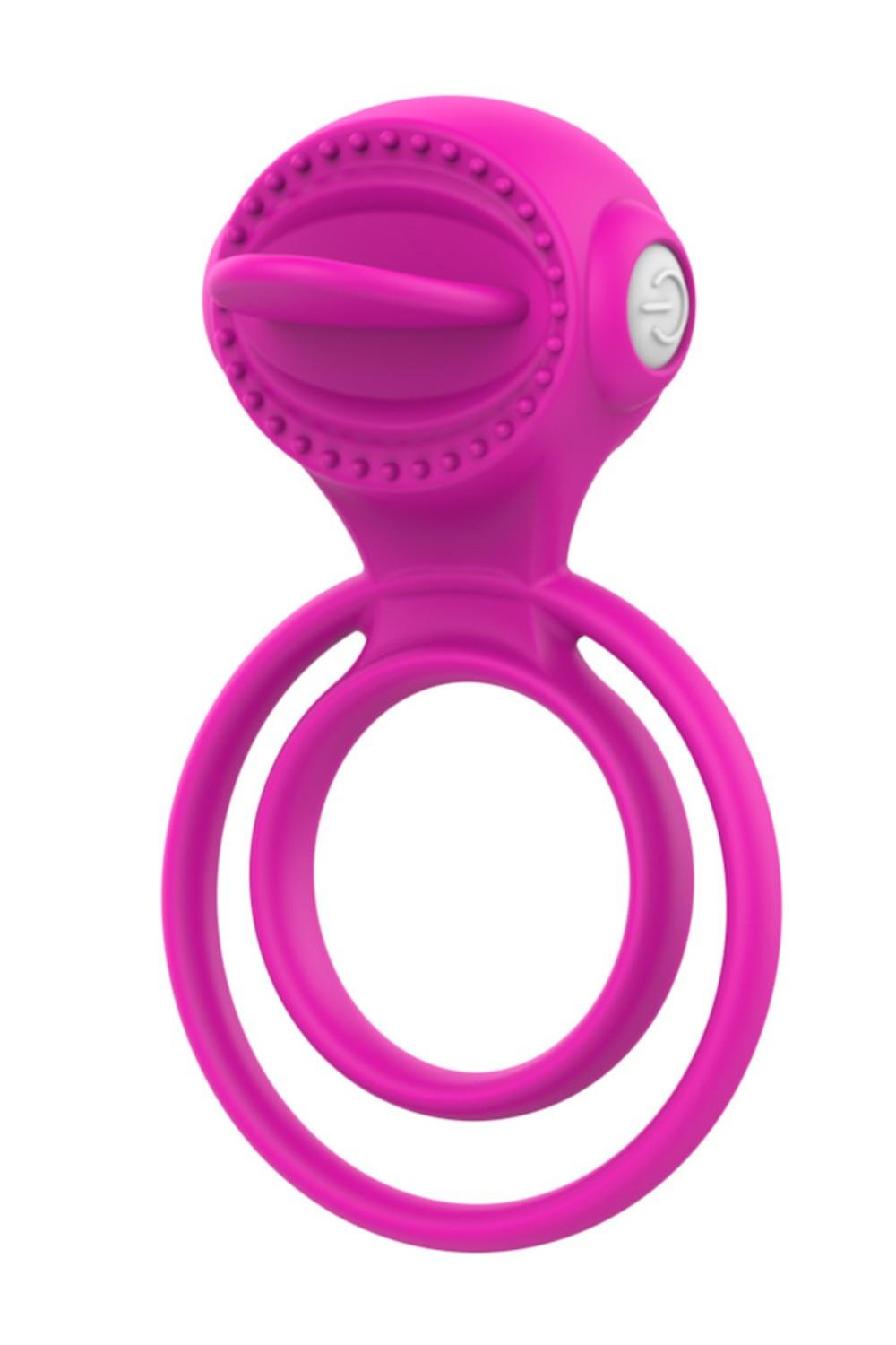 Anneau vibrant 1 seul mode de vibration très extensible rose Pocket Pleasure 1 dosette de lubrifiant