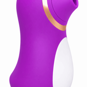 Stimulateur Clitoridien Pingouin à Langue Fuchsia 1 dosette de lubrifiant — Pocket Pleasure